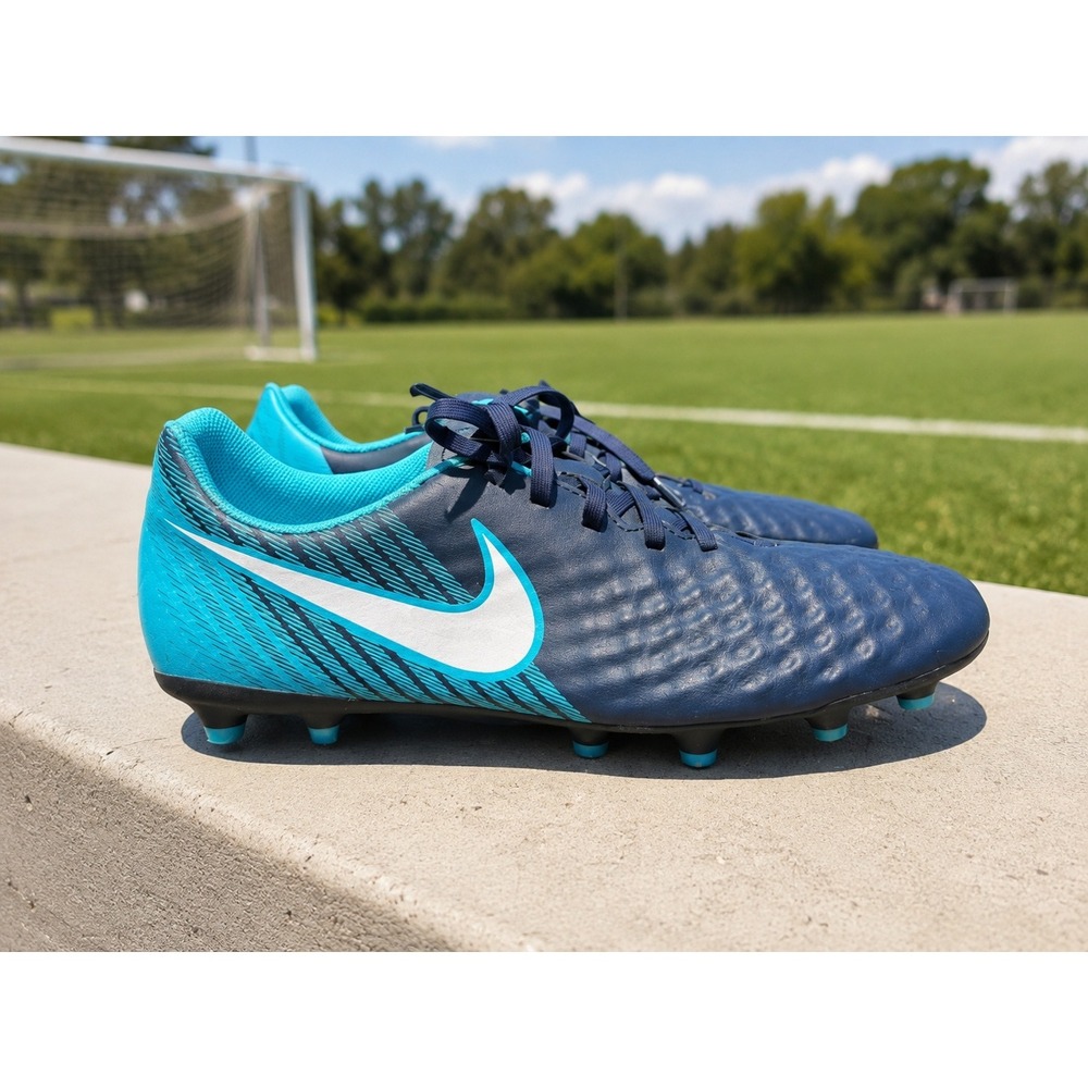Nike Magista Onda II FG Soccer Cleats‎ Mens 11 Obsidian Gamma Blue 844420-414